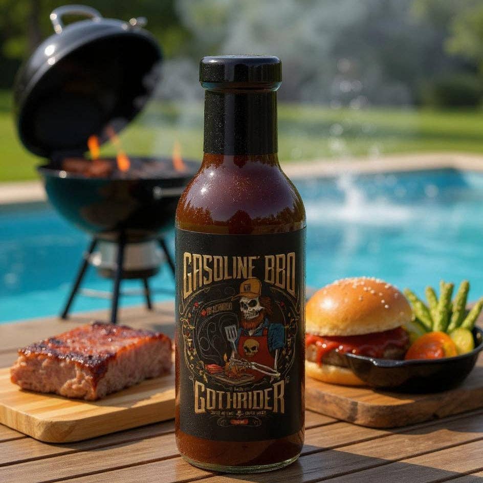 GothRider Gasoline Coffee BBQ Sauce