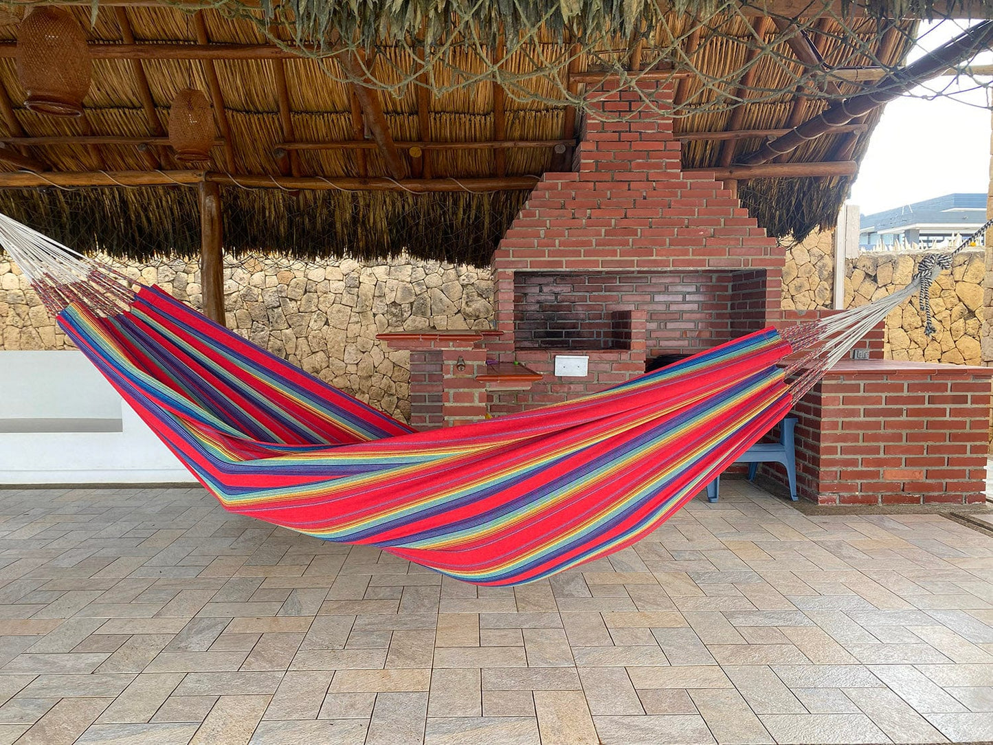 Premium Brazilian Style Double Hammock with Universal Stand Hammock Universe Canada