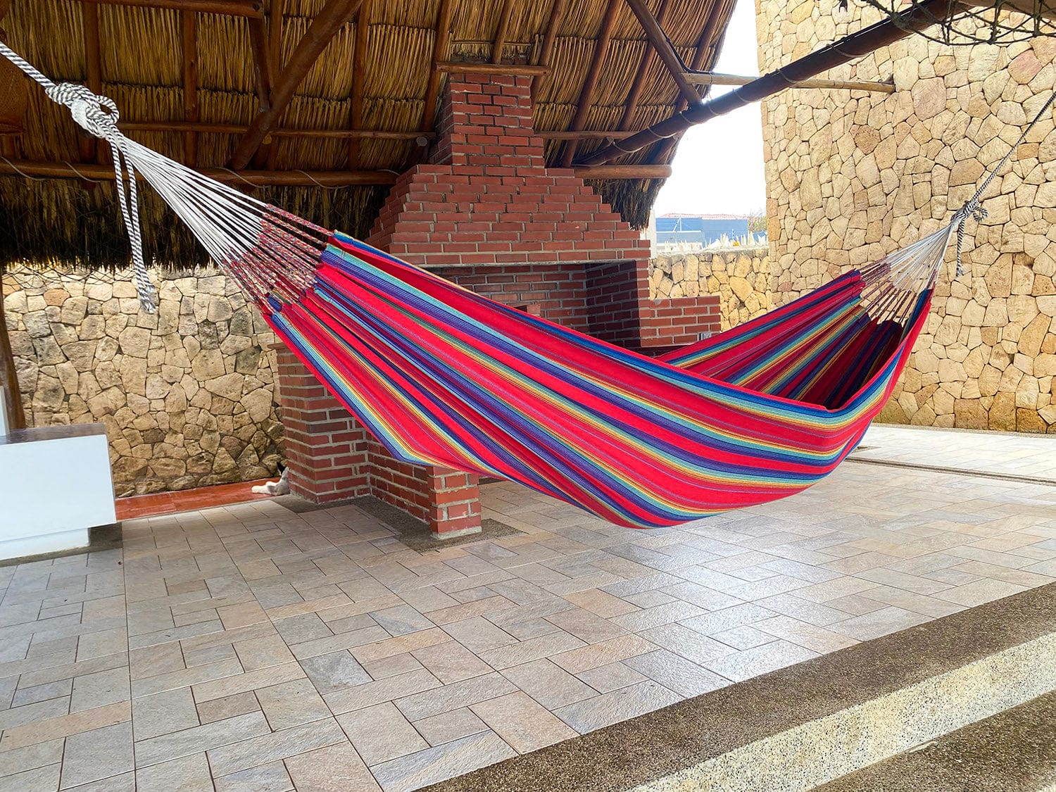 Premium Brazilian Style Double Hammock with Universal Stand Hammock Universe Canada