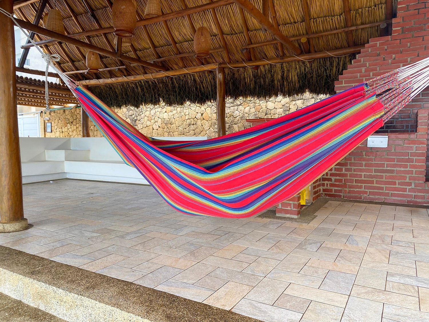 Premium Brazilian Style Double Hammock with Universal Stand Hammock Universe Canada
