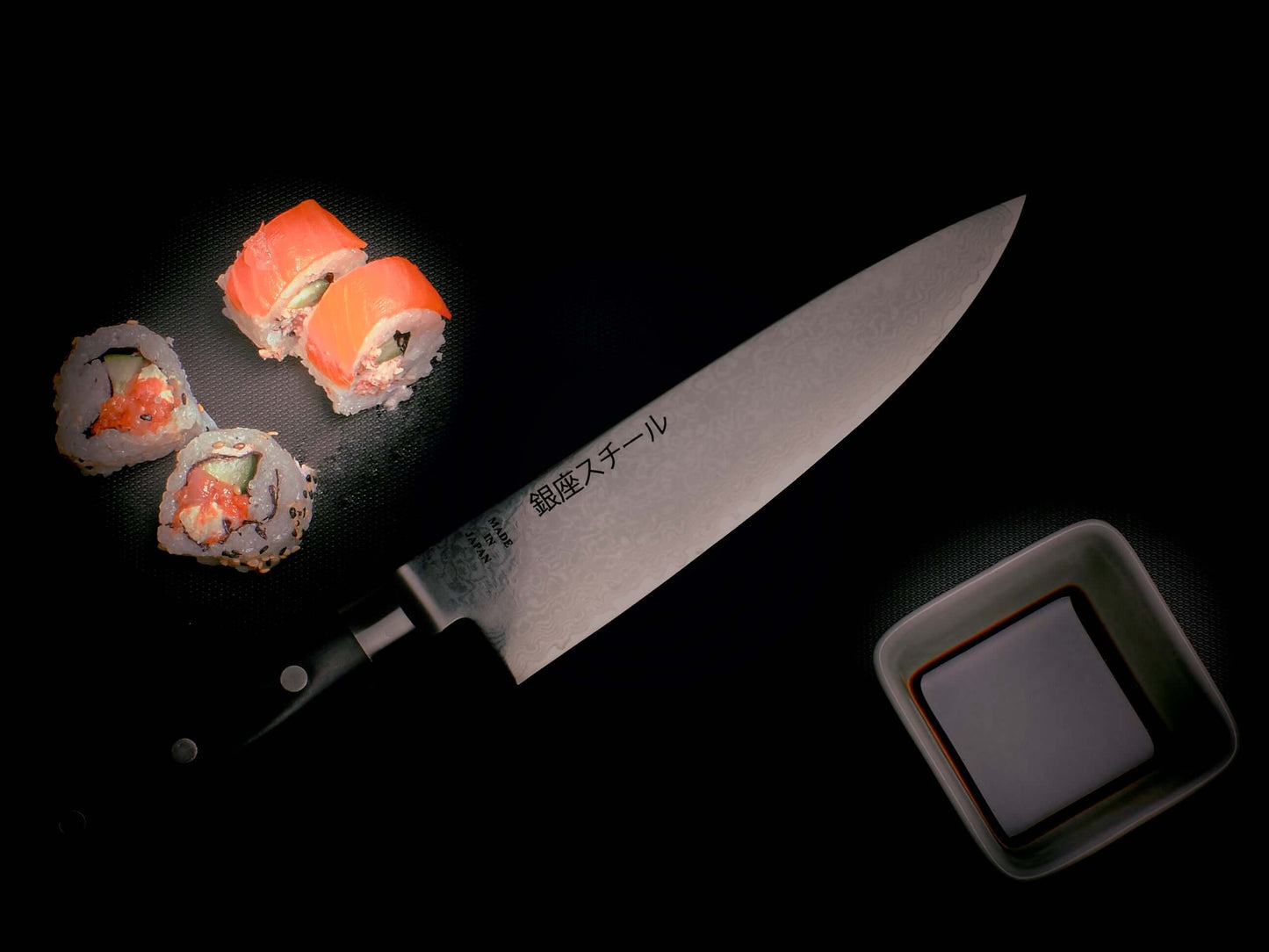 HAYAMI 200 - VG10 - 69 Layered Damascus Steel Gyuto/Chef Knife 200mm Ginza Steel