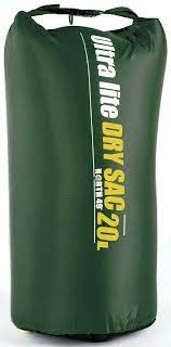 Ultra Lite Dry Sacks 20L 10"X21" Green 21