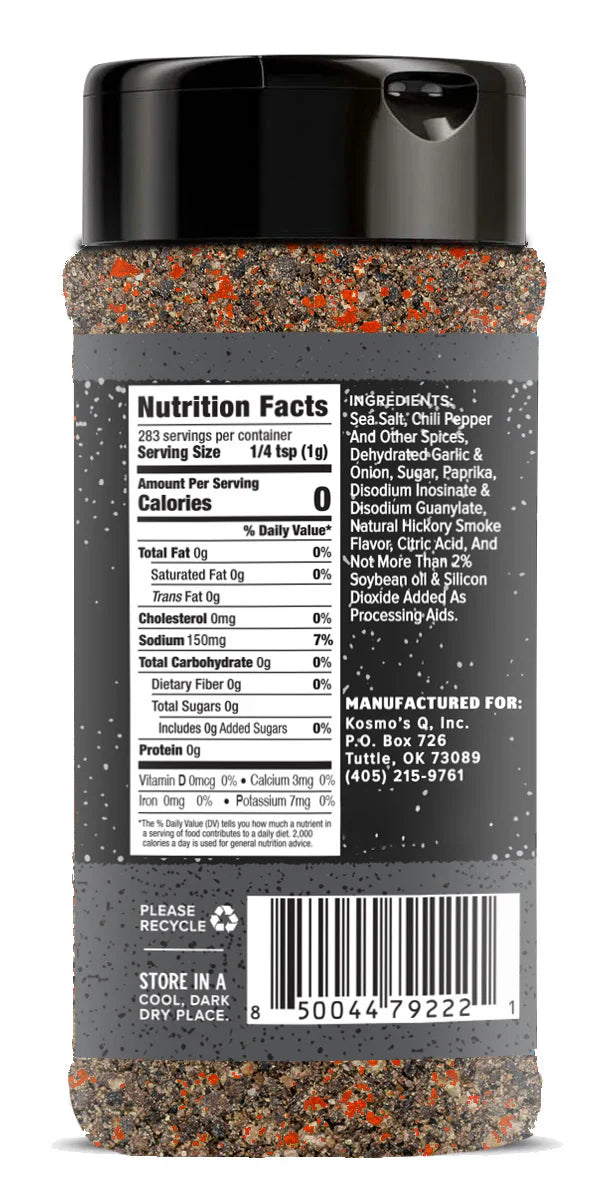 Kosmos Q - Double Pepper COARSE Cow Cover Rub Leapfrog Outdoor