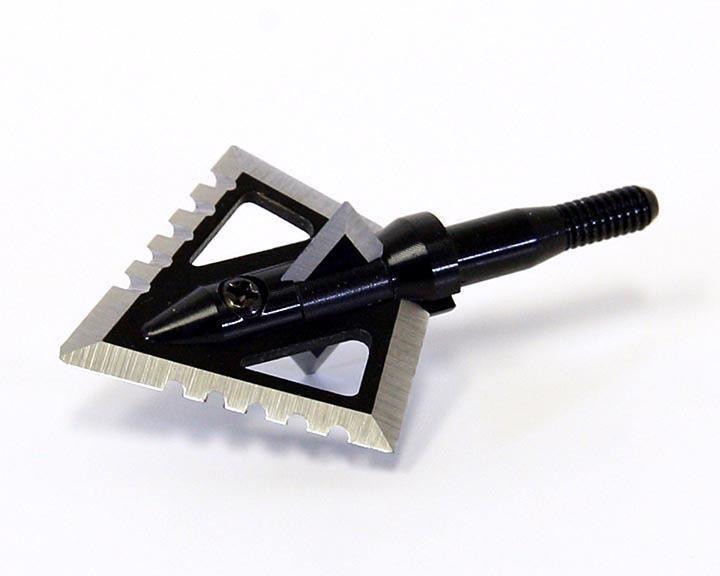 Magnus Archery Black Hornet Ser-Razor 4 Blade Broadhead - 3 Pack