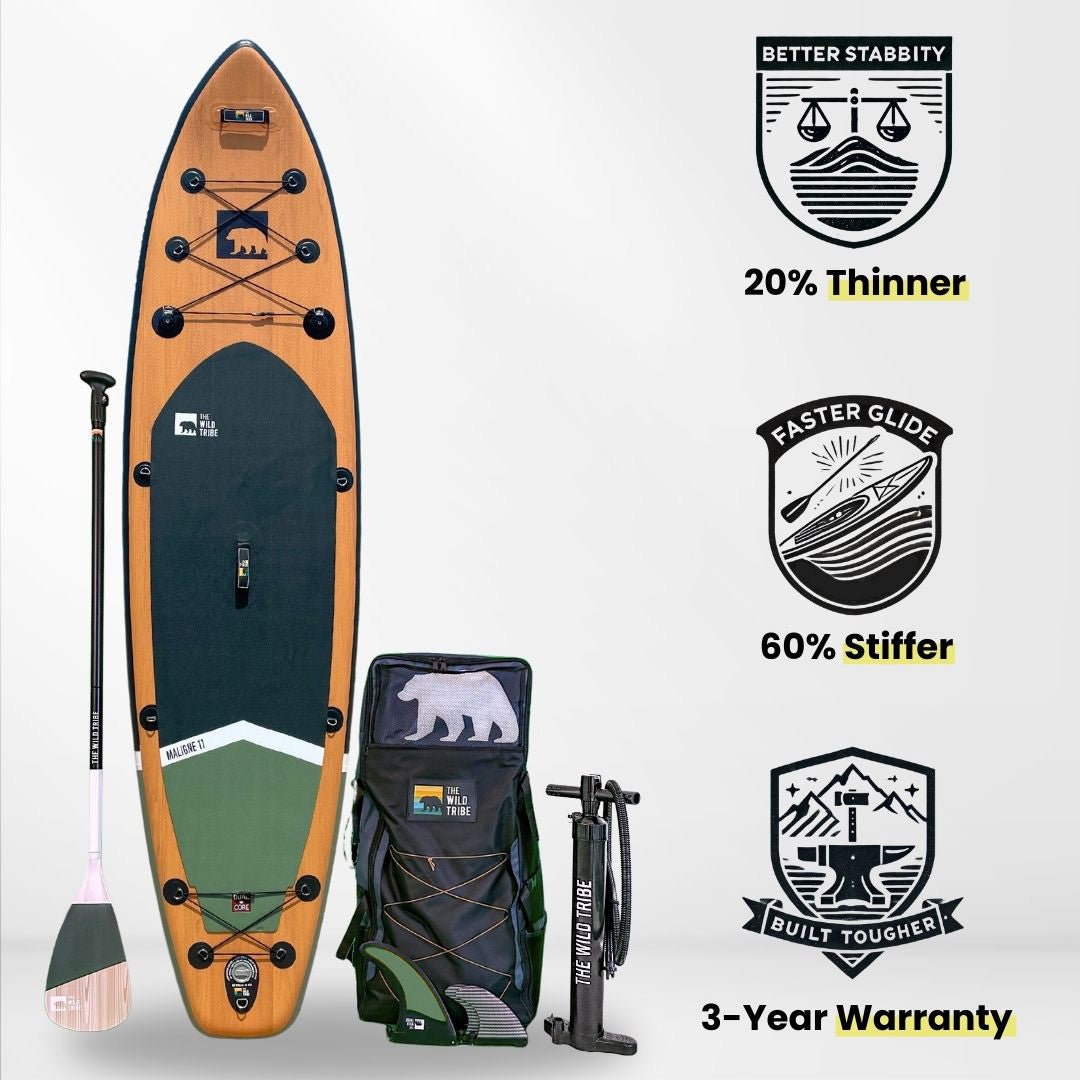 Maligne 11' - Inflatable Paddleboard The Wild Tribe