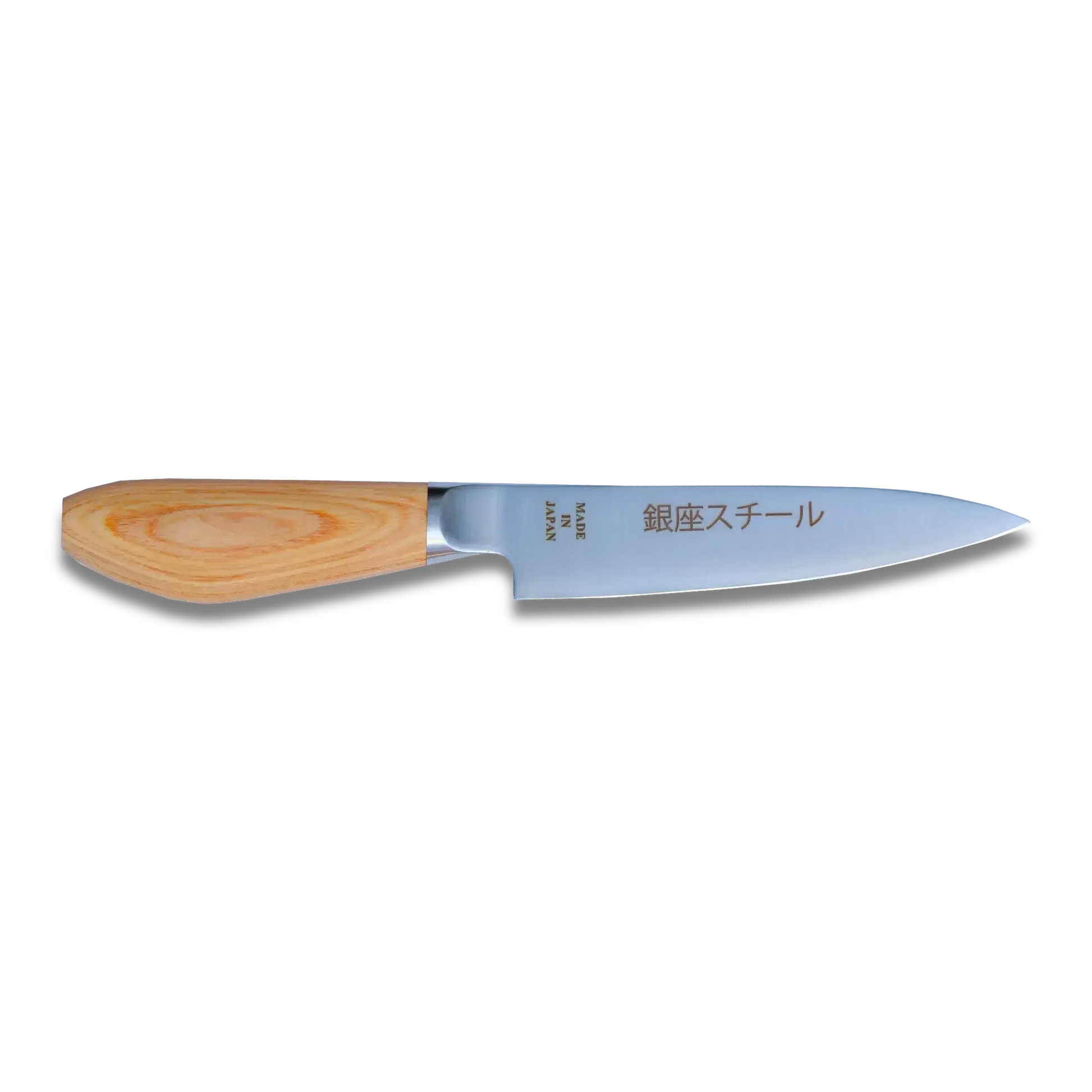 MATSUE 130 | MV Stainless Steel Petty Knife 130mm/Natural Wood Handle Ginza Steel