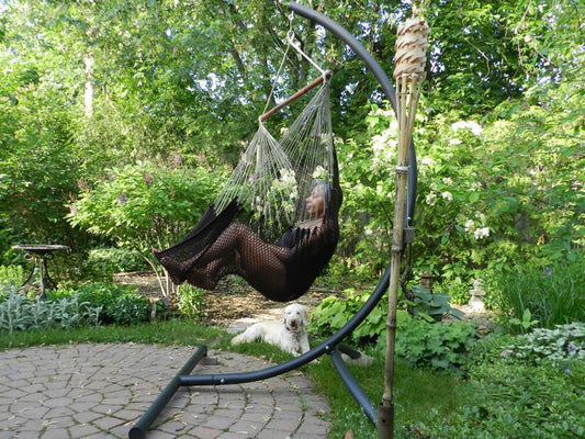 Mayan Hammock Chair with Universal Chair Stand Hammock Universe Canada