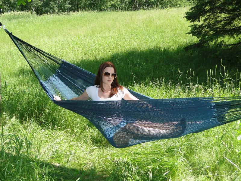 Mayan Hammock - XL Family-sized Thick Cord Hammock Universe Canada