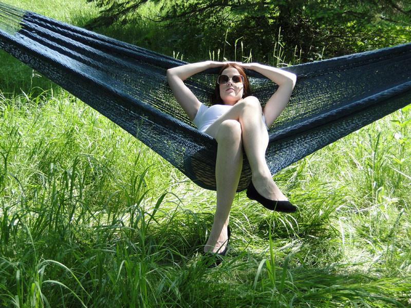 Mayan Hammock - XL Family-sized Thick Cord Hammock Universe Canada