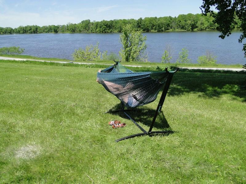 XL Thick Cord Mayan Hammock with Universal Stand Hammock Universe Canada