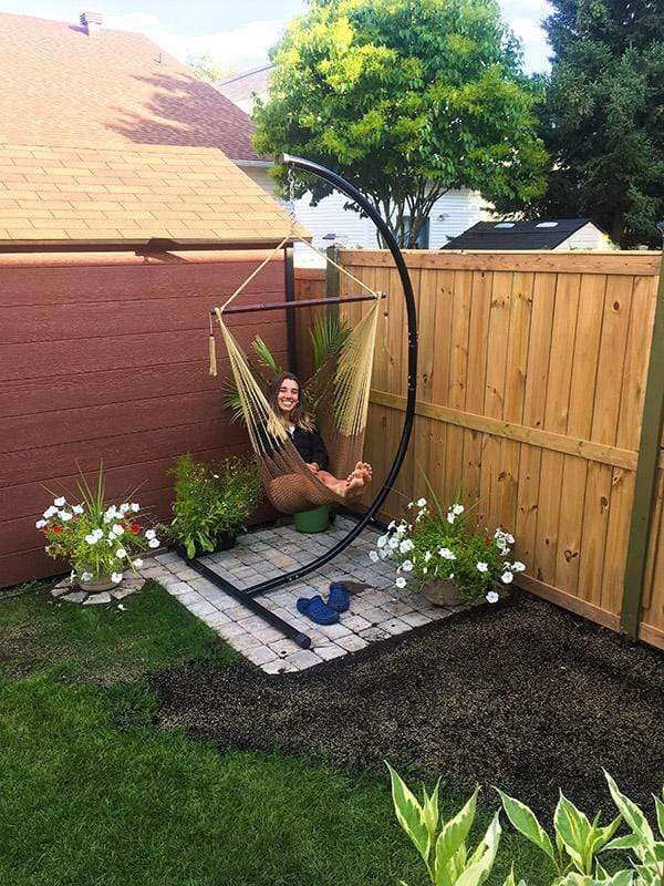 Mayan Hammock Chair with Universal Chair Stand Hammock Universe Canada