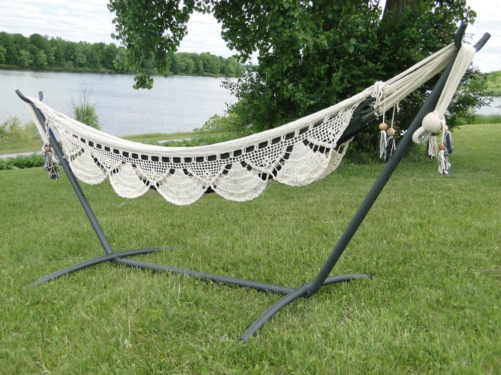 Nicaraguan Hammock with Universal Hammock Stand Hammock Universe Canada