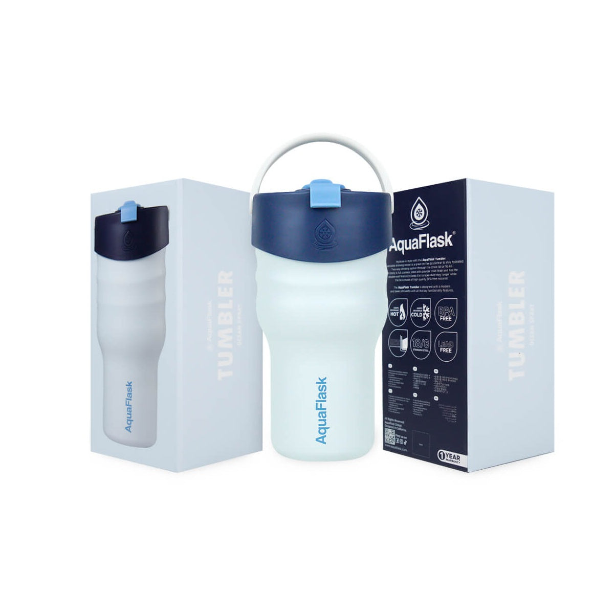 Aqua Flask 20oz – Stainless Steel Tumbler, Vacuum Insulated, Hot & Cold, Leak Proof aquaflaskcanada