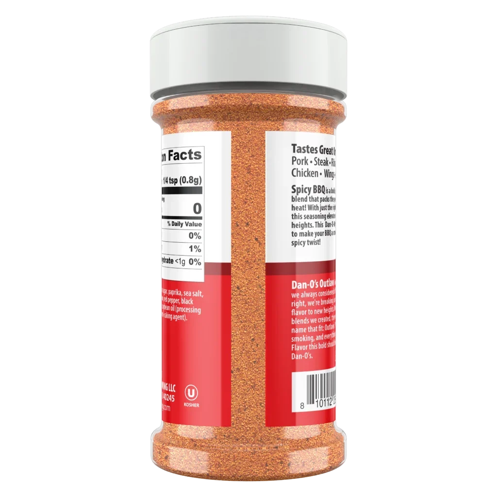 Dan‑O’s Outlaw Spicy BBQ Seasoning
