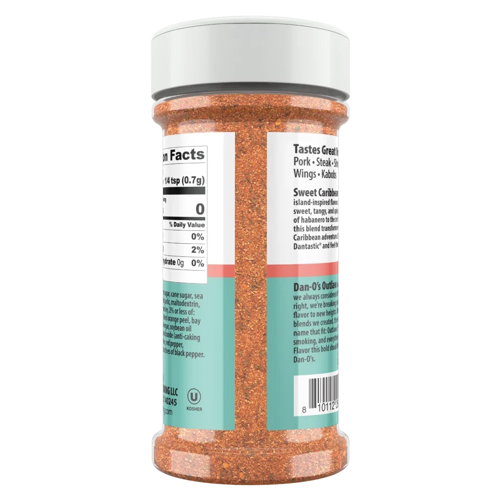 Dan‑O’s Outlaw Sweet Caribbean™ Seasoning