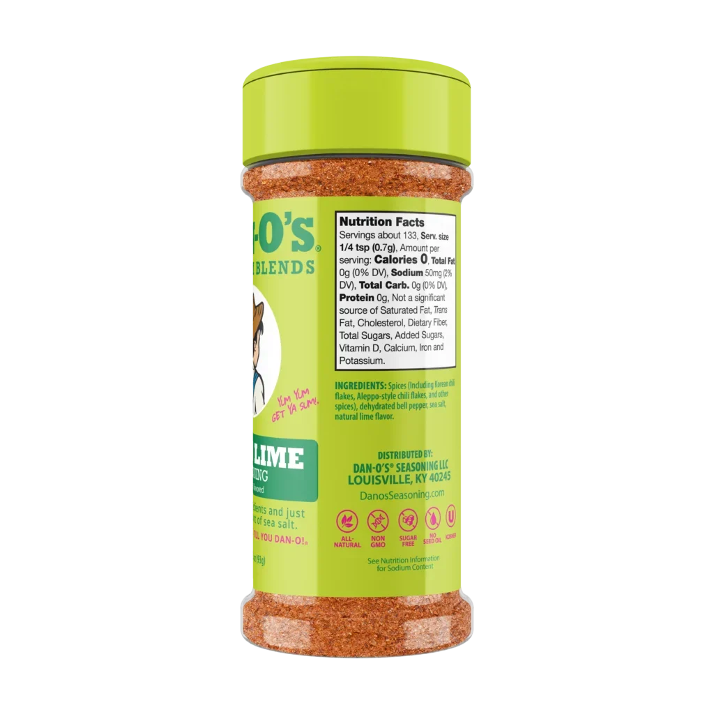 Dan‑O’s Premium Blend Chili Lime Seasoning