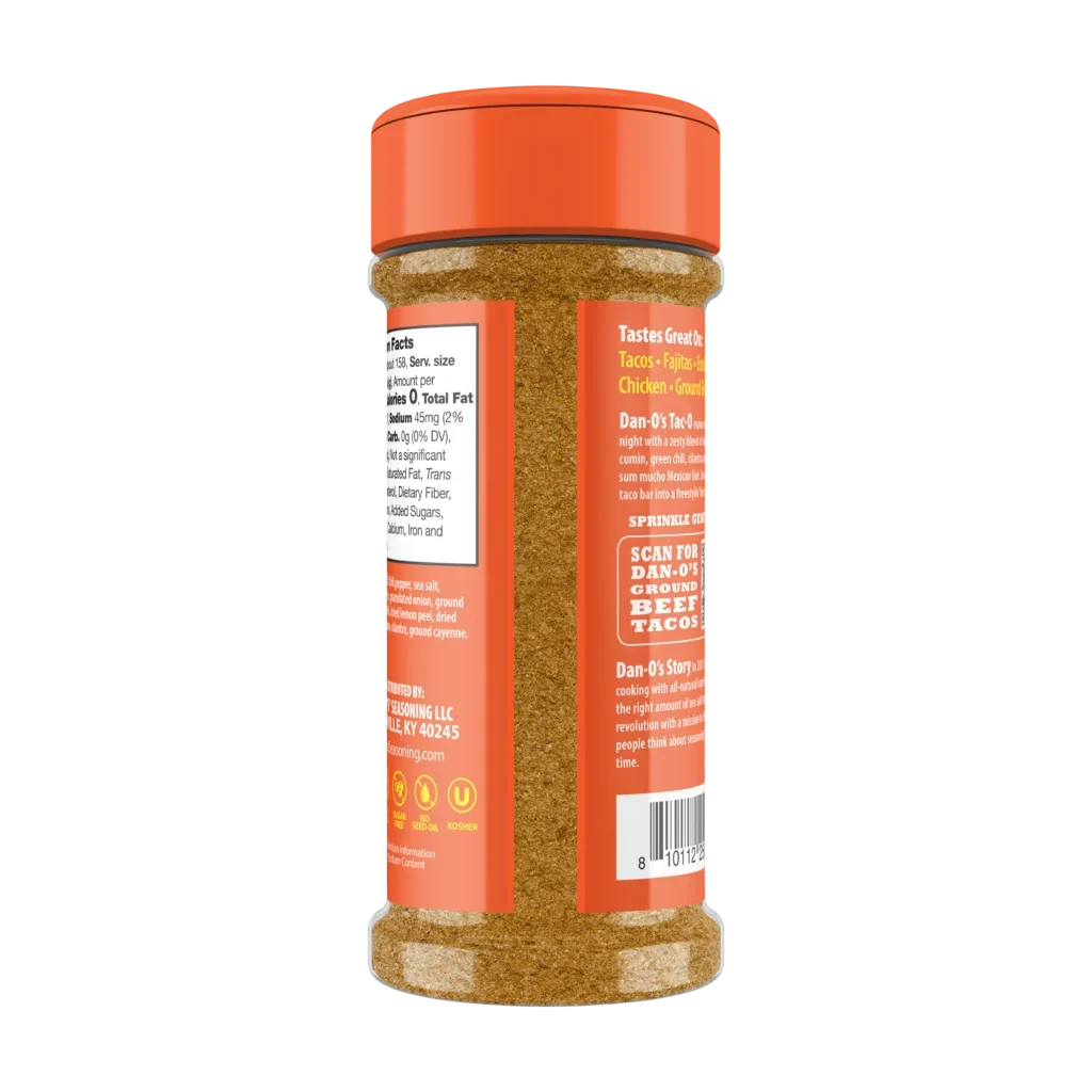 Dan‑O’s Premium Blend Tac-O Seasoning