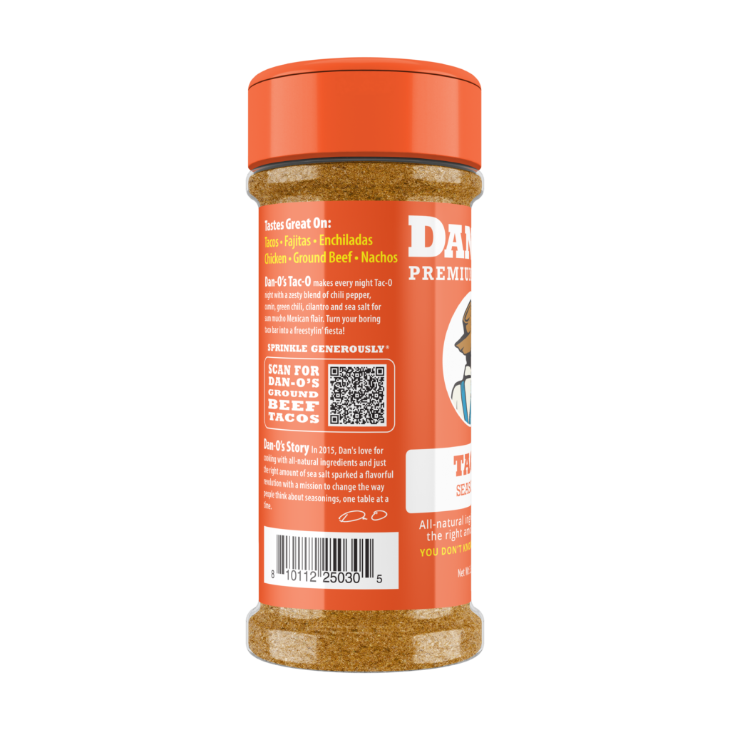 Dan‑O’s Premium Blend Tac-O Seasoning