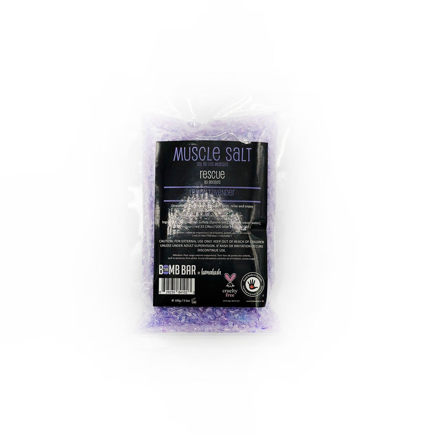 Muscle Salt Soak with Epsom Salt