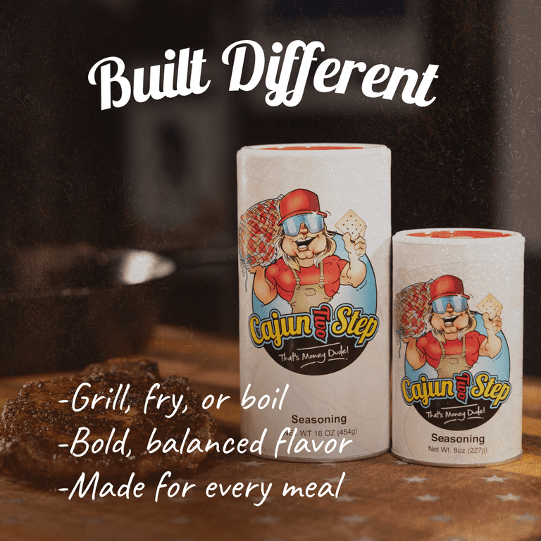 Cajun Two Step Original  Seasoning | That's Money Guy 8oz SlobsRus BBQ