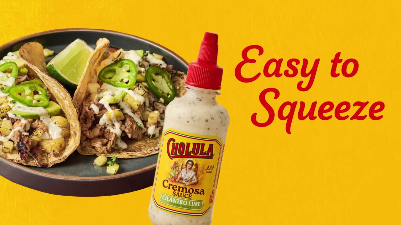 Cholula Cilantro Lime Cremosa Sauce, 8oz SlobsRus BBQ