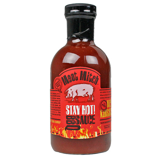 Meat Mitch Stay Hot BBQ Sauce SlobsRus BBQ