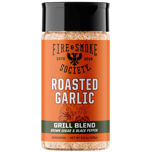 Fire & Smoke Society Roasted Garlic Seasoning, 6.9 oz