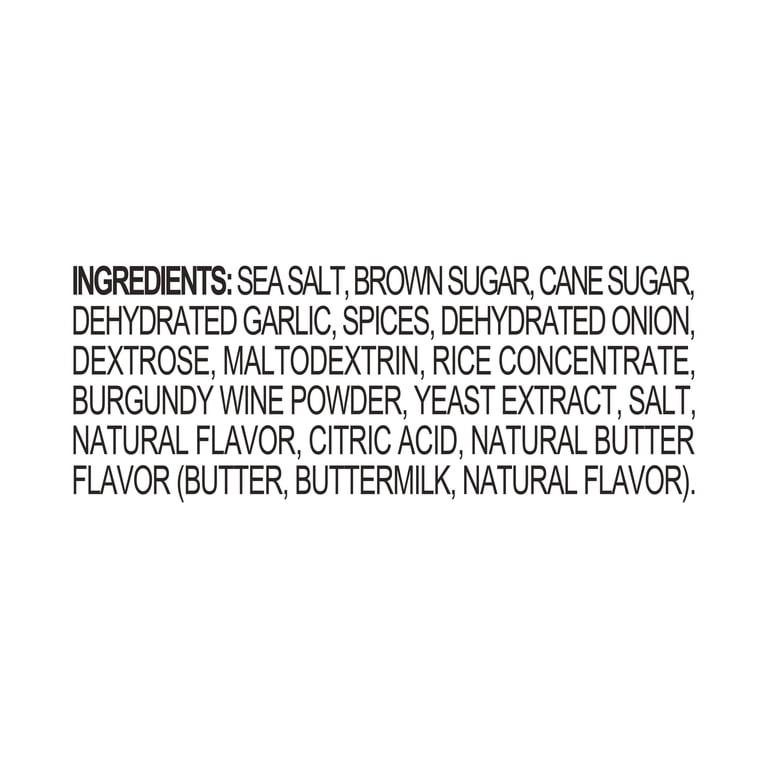 Kinder's Red Wine Butter Seasoning Blend with Real Red Wine and Herbs, 6.3 oz