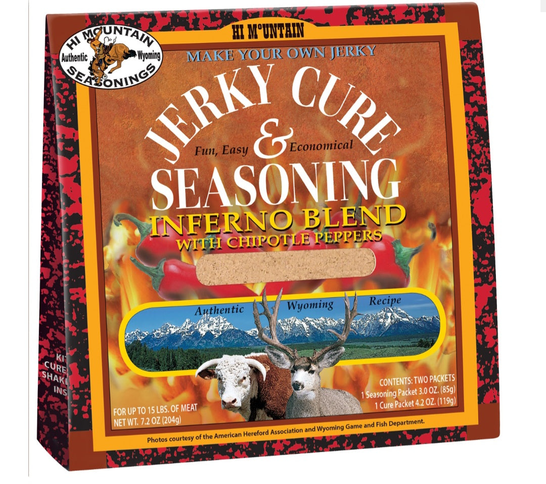 Hi Mountain Jerky Cure Inferno Blend 204g