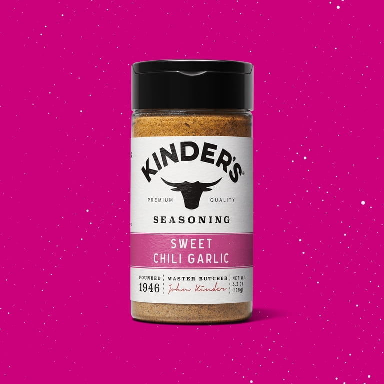 Kinder's Sweet Chili Garlic Seasoning Blend with Brown Sugar, 6.3 oz