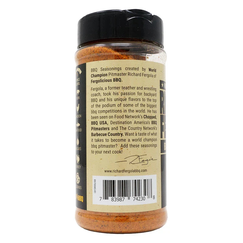 Richard Fergola BBQ Butter Pecan Rub 11.8 Oz