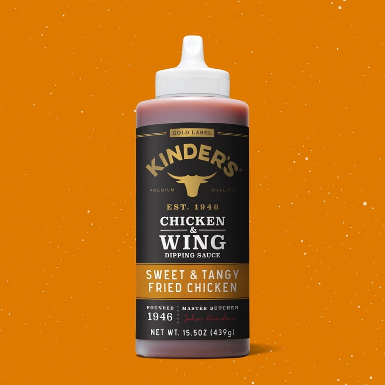 Kinder's Gold Label Sweet & Tangy Fried Chicken Dipping, 15.5 oz