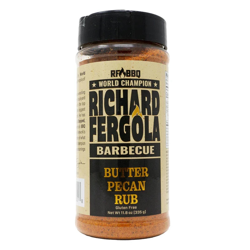 Richard Fergola BBQ Butter Pecan Rub 11.8 Oz