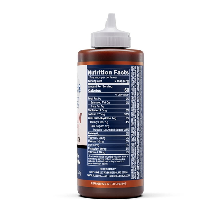 Blues Hog Sizzlin' Heat BBQ Sauce, 22oz SlobsRus BBQ