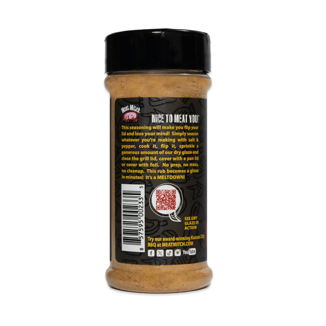 Meat Mitch Meltdown: Bourbon Cowboy Dry Glaze 6 oz SlobsRus BBQ