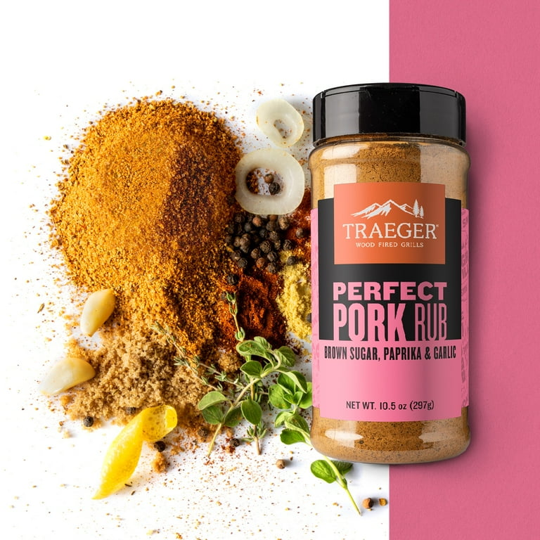 Traeger Pellet Grills Perfect Pork Rub, 10.5 oz SlobsRus BBQ