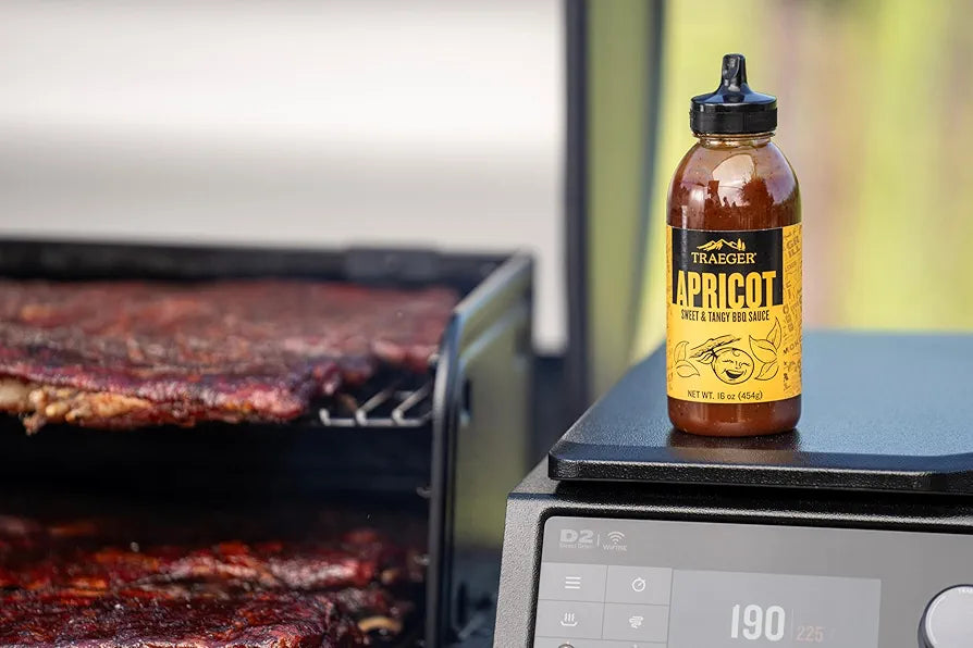 Traeger Apricot BBQ Sauce SlobsRus BBQ