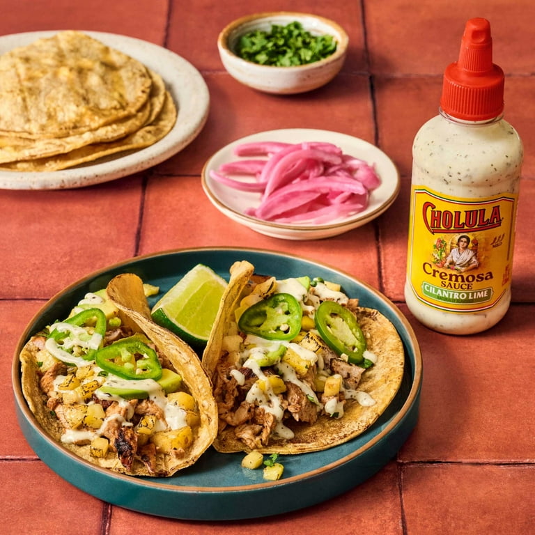 Cholula Cilantro Lime Cremosa Sauce, 8oz SlobsRus BBQ