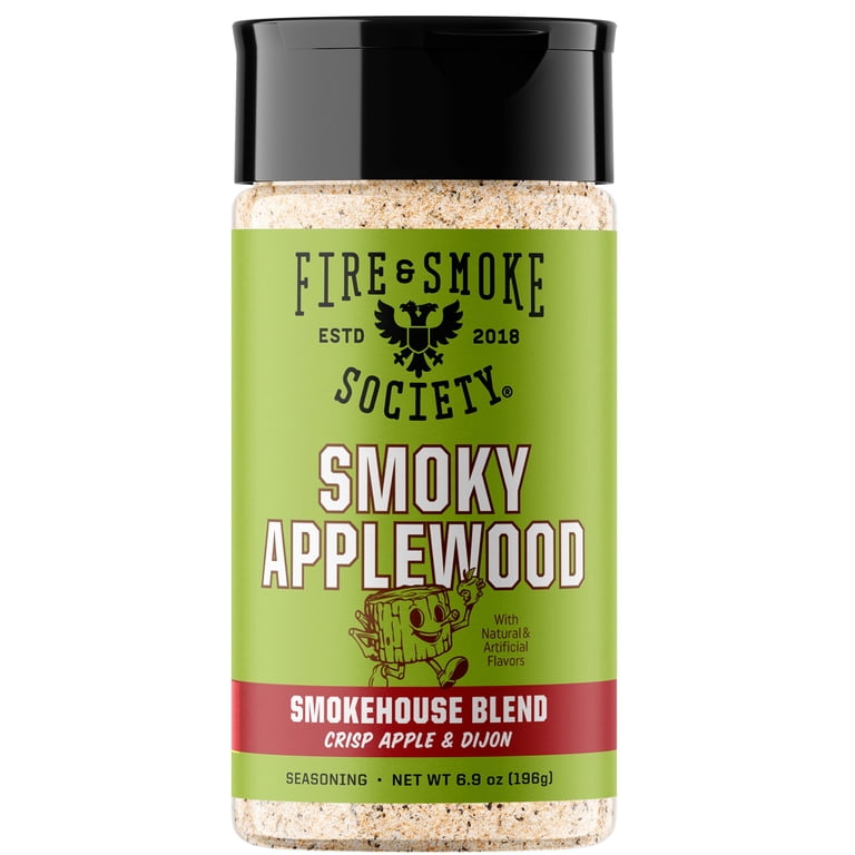 Fire & Smoke Society Smoky Applewood BBQ Seasoning, 6.9 oz