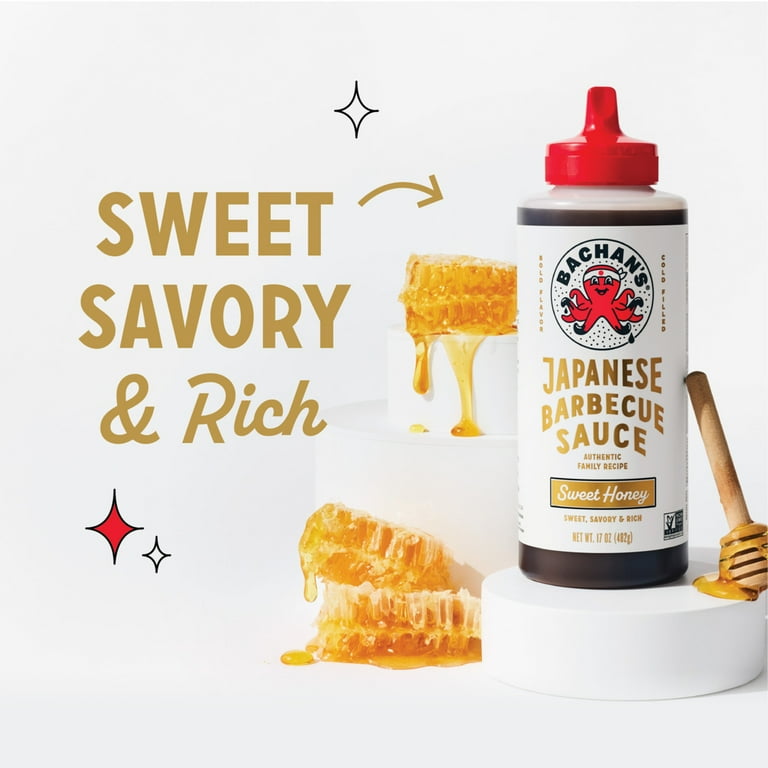 Bachan's Sweet Honey Japanese Barbecue Sauce SlobsRus BBQ