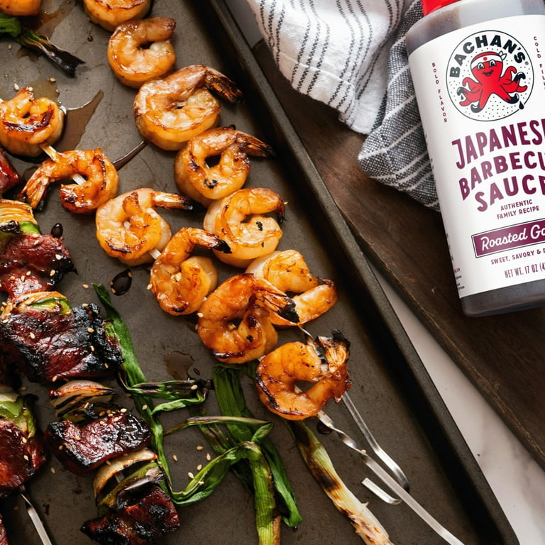 Bachan's Roasted Garlic Japanese Barbecue Sauce, 17oz SlobsRus BBQ