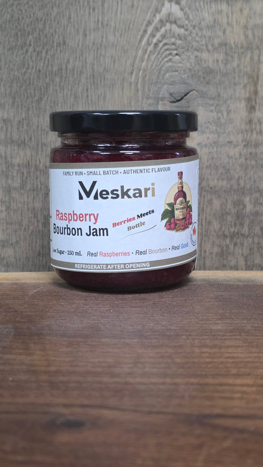 Meskari Raspberry Bourbon Jam