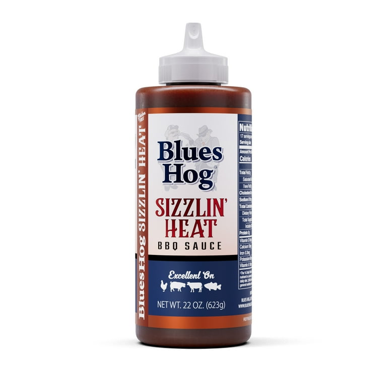 Blues Hog Sizzlin' Heat BBQ Sauce, 22oz SlobsRus BBQ