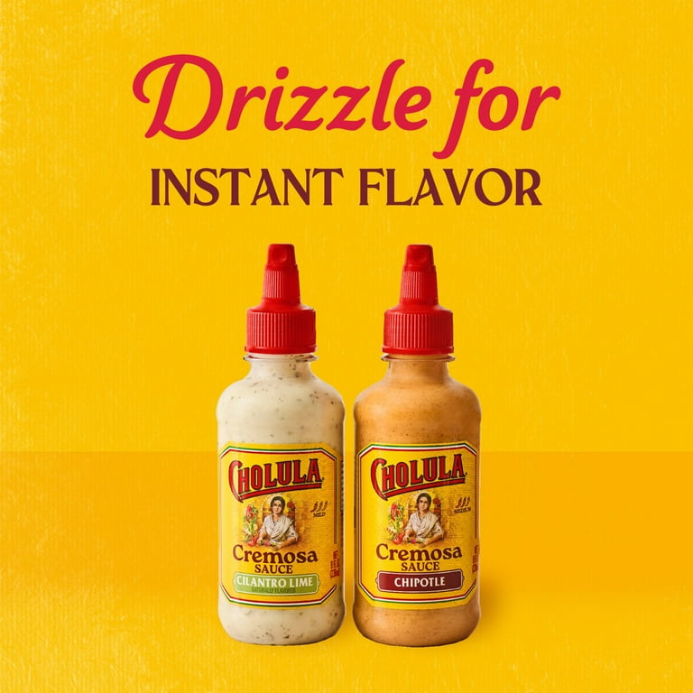 Cholula Cilantro Lime Cremosa Sauce, 8oz SlobsRus BBQ