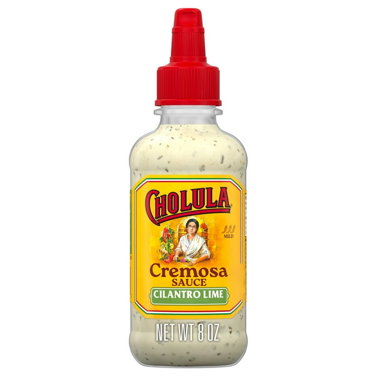 Cholula Cilantro Lime Cremosa Sauce, 8oz SlobsRus BBQ