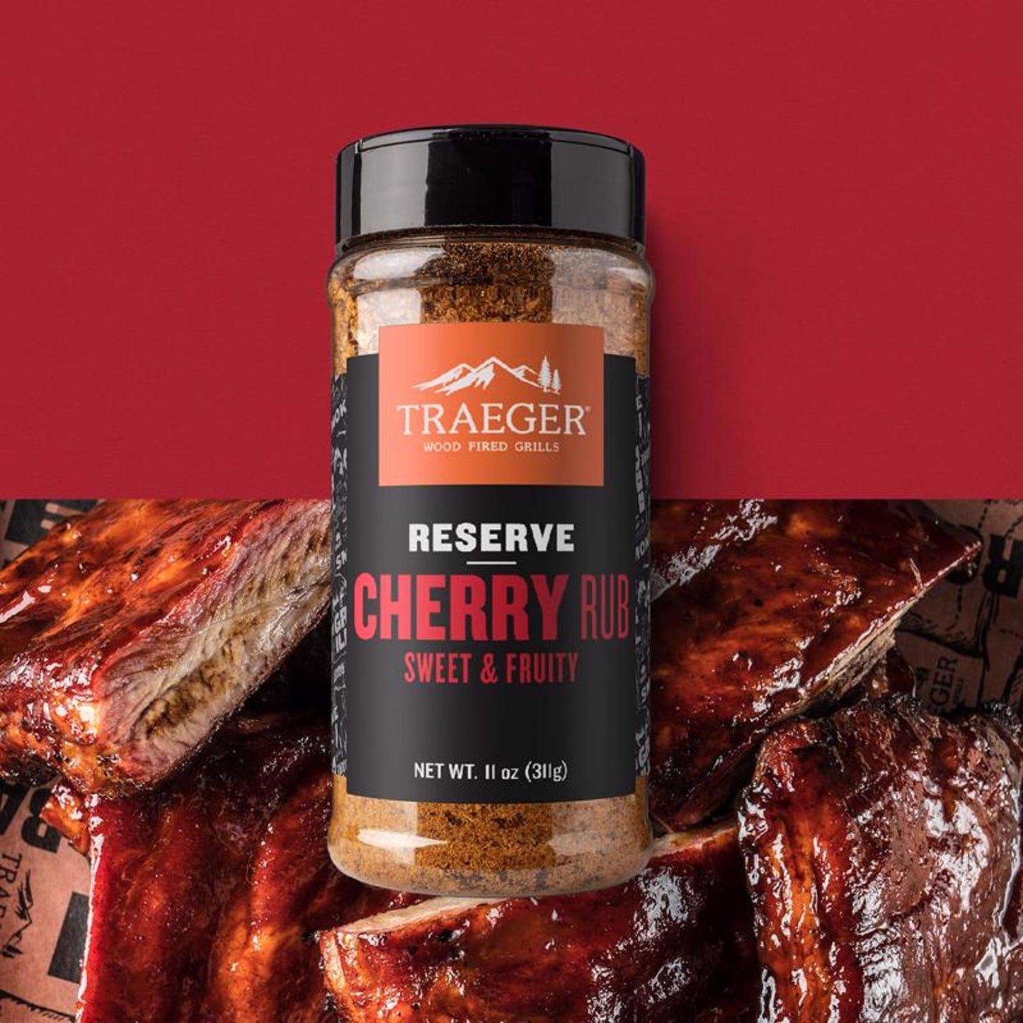 Traeger Reserve Cherry BBQ Rub, 11 oz SlobsRus BBQ