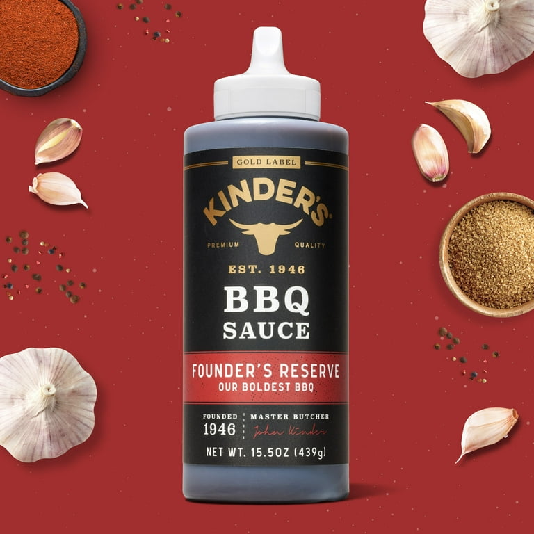 Kinder's Founder's Reserve BBQ Sauce, 15.5oz SlobsRus BBQ