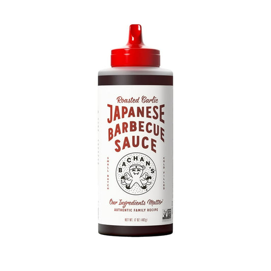 Bachan's Roasted Garlic Japanese Barbecue Sauce, 17oz SlobsRus BBQ