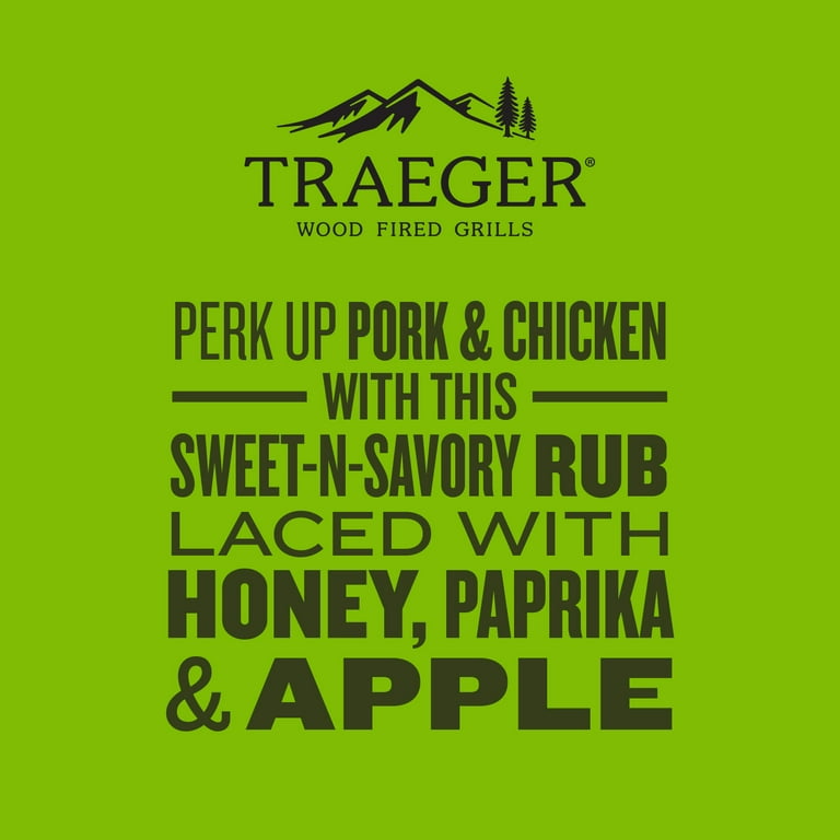 Traeger Pellet Grills Pork & Poultry Rub, 12.5 oz SlobsRus BBQ