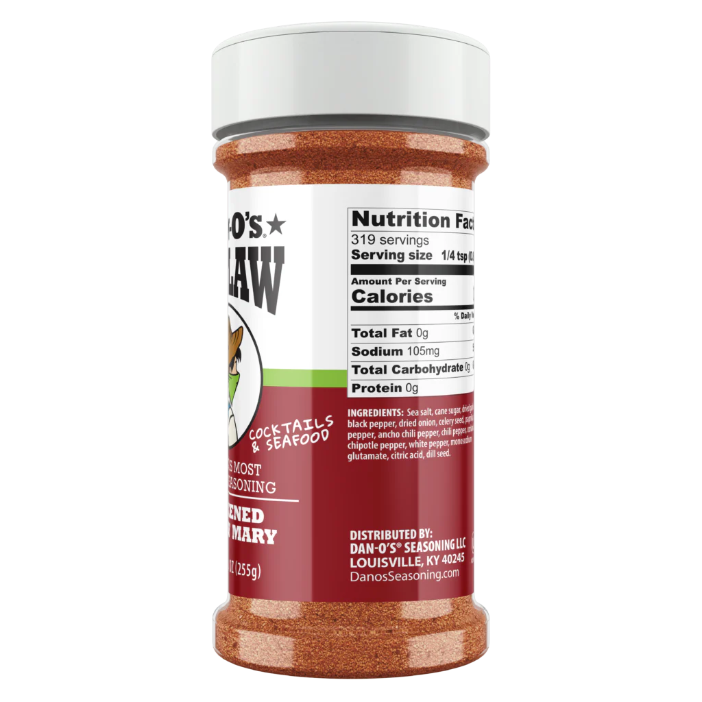 Dan-O’s Outlaw Blackened Bloody Mary, 9oz SlobsRus BBQ